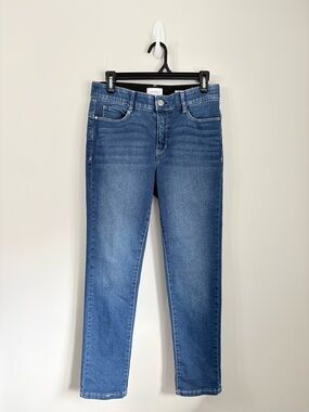 ANGELS Everluxe Skinny Elastic Waist Jeans Womens 28 Mid Rise Slimming Lifting